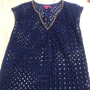 Lilly Pulitzer for Target navy coverup
